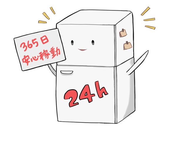 24時間365日稼働イメージ図