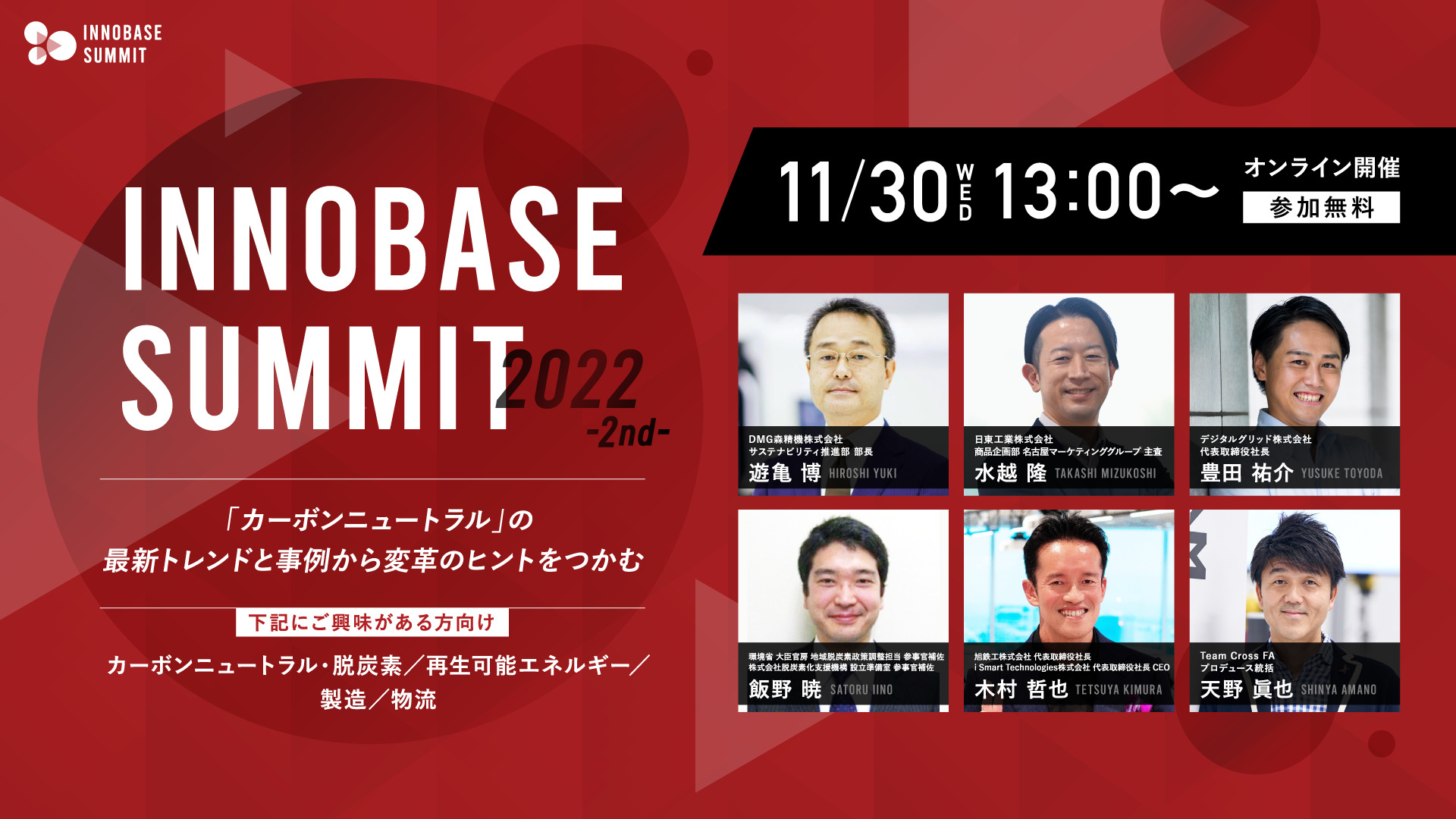 INNOBASE SUMMIT 2022　-2nd-